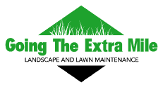 This is a photo of our branded logo for Going The Extra Mile Landscaping & Lawn Care Service